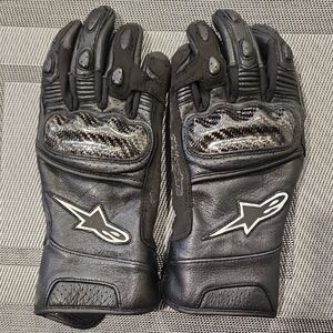 Alpinestars Womens Black Protective Riding Gloves